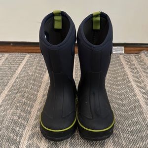 Navy Bog Boots.